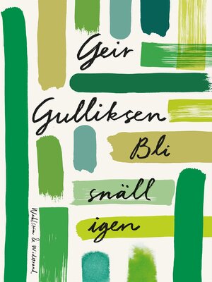 cover image of Bli snäll igen